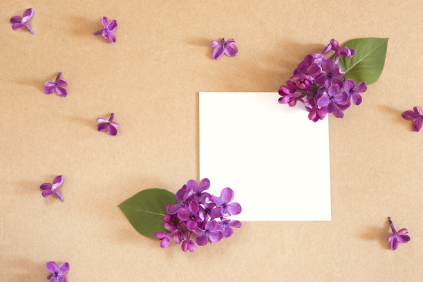 紫色高贵婚礼邀请函