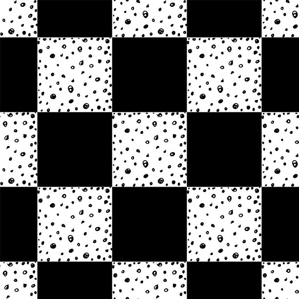 黑色拼接几何抽象背景