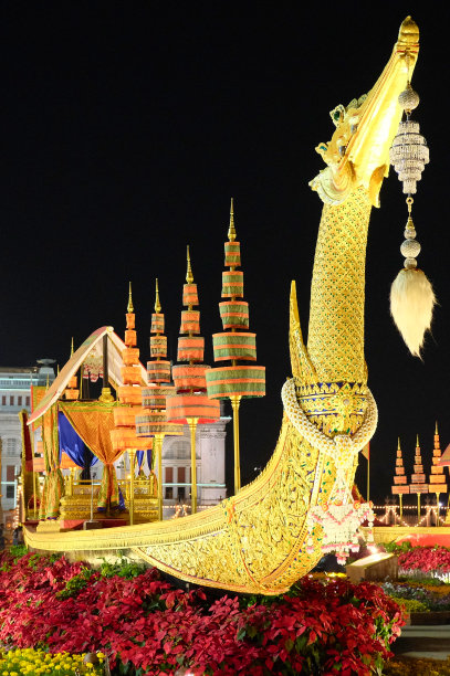 金色泰国标志建筑