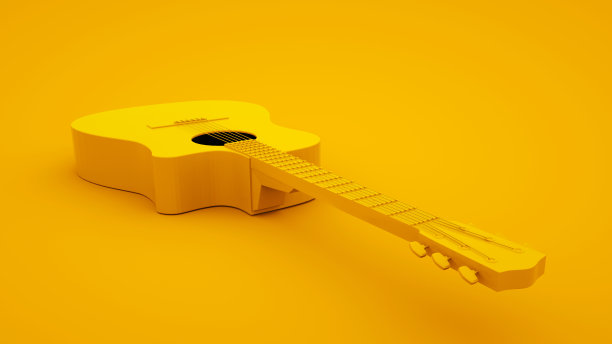 吉他模型