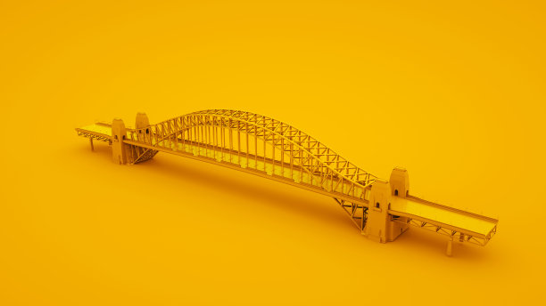 大桥道路模型