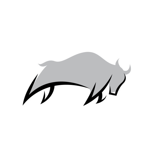 牛头logo设计
