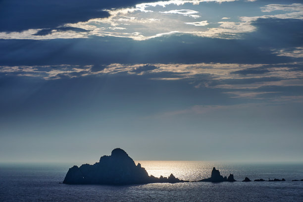 高清实拍海浪沙滩