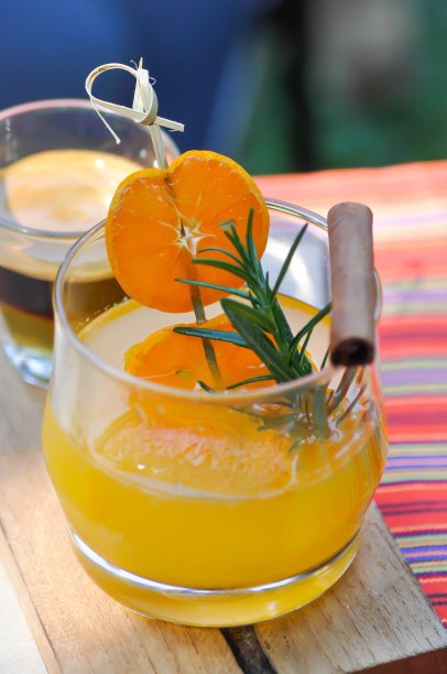 百香果橙子汁
