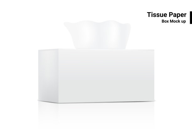 抽纸盒 纸盒设计 纸巾盒