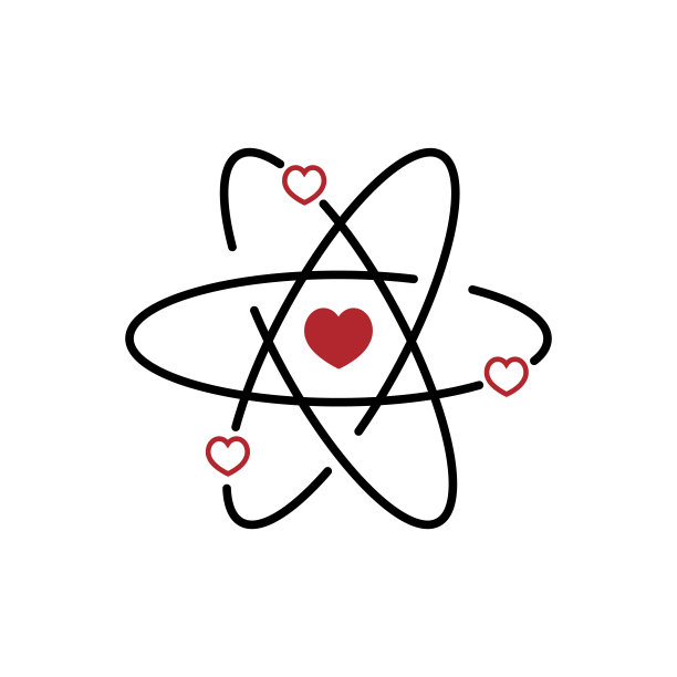 分子结构logo设计
