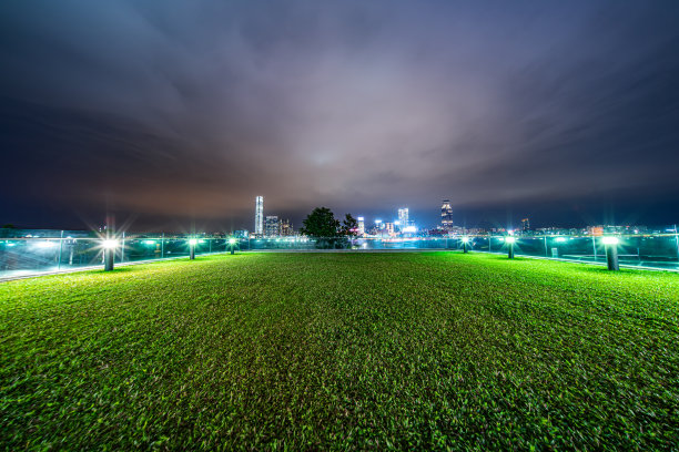 香港街头夜景