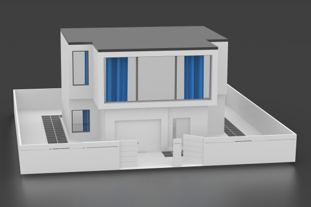 3dmax别墅模型
