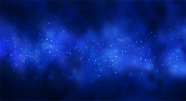 蓝色科技星光背景图
