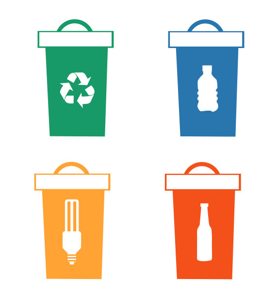 绿色环保 垃圾分类 废物利用