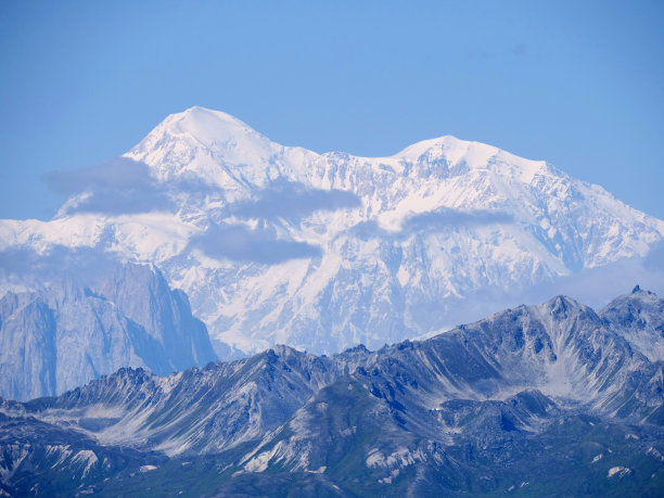 风景 蓝天白云 山川 山脉 大