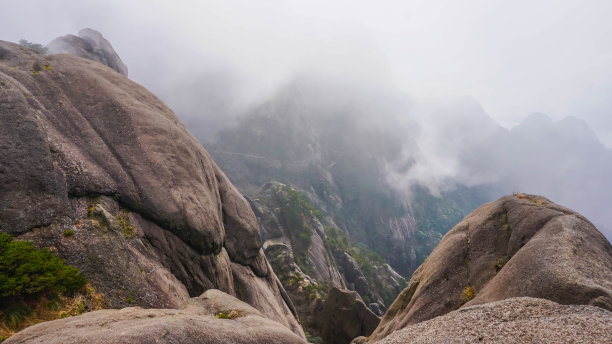 黄山山峰