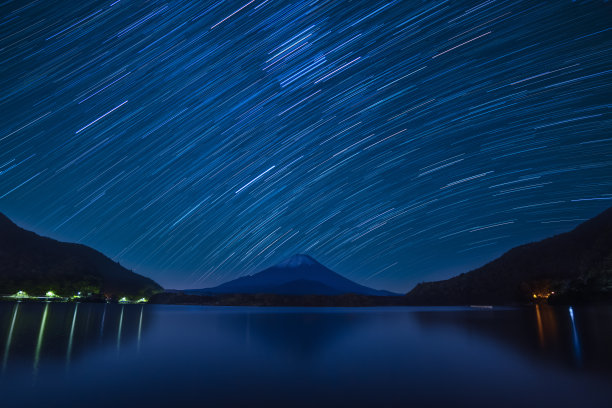 壮丽的富士山