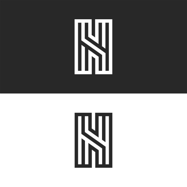 n字母logo