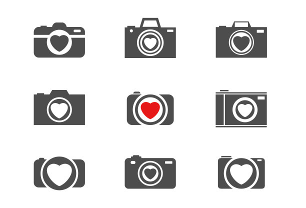 相机镜头与摄影相册