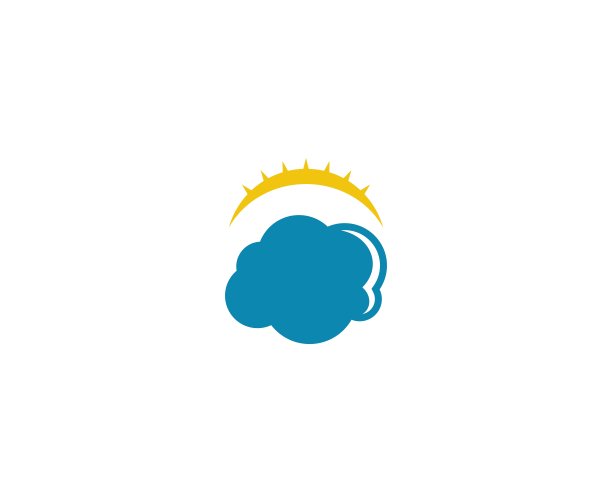 抽象云logo