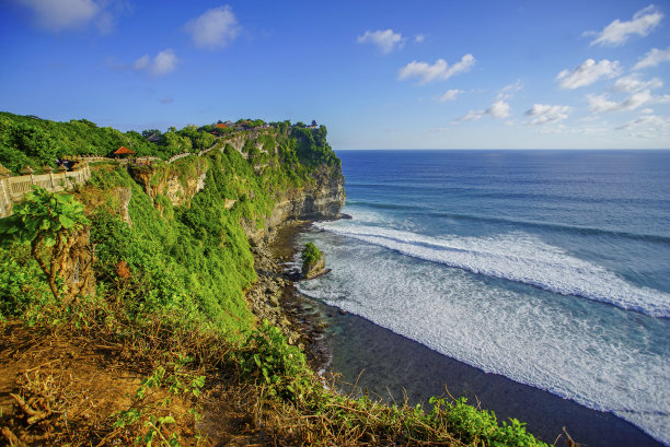 巴厘岛海岸景色
