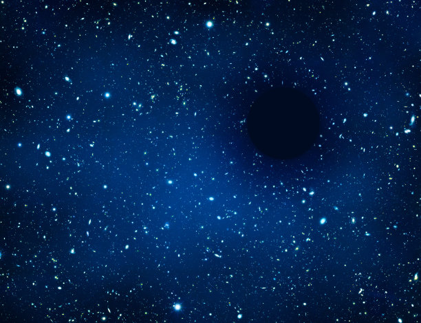 宇宙黑洞星空 