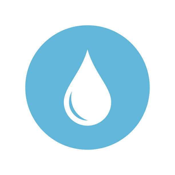 蓝色水珠logo