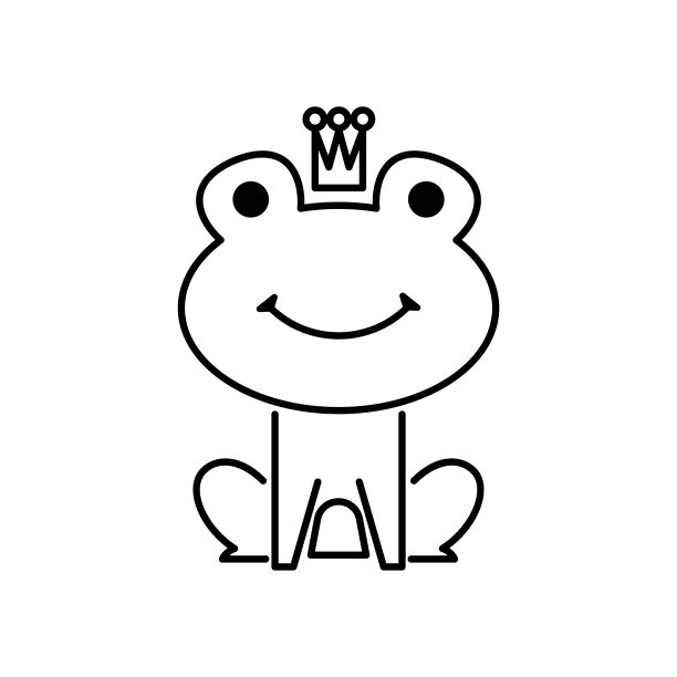 卡通青蛙logo