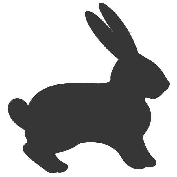 卡通兔子logo兔子logo