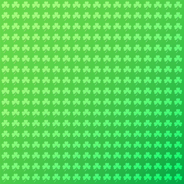 三叶草绿色纹理背景