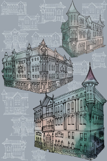 城堡 卡通城市