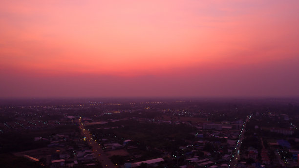 古长安夜景