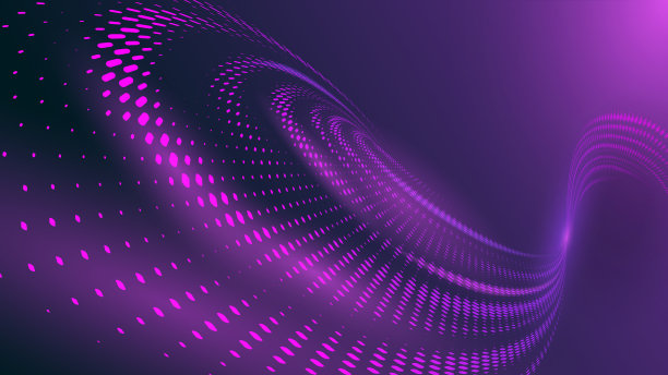 紫色时尚科技背景
