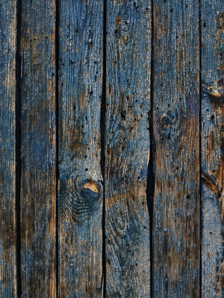 青色木板