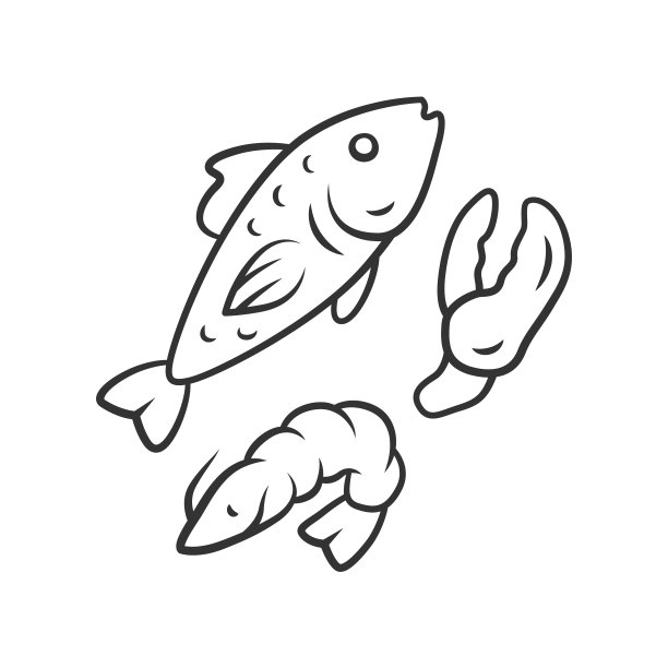 海鲜餐厅logo
