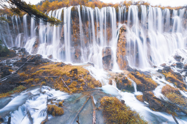 九寨沟的水