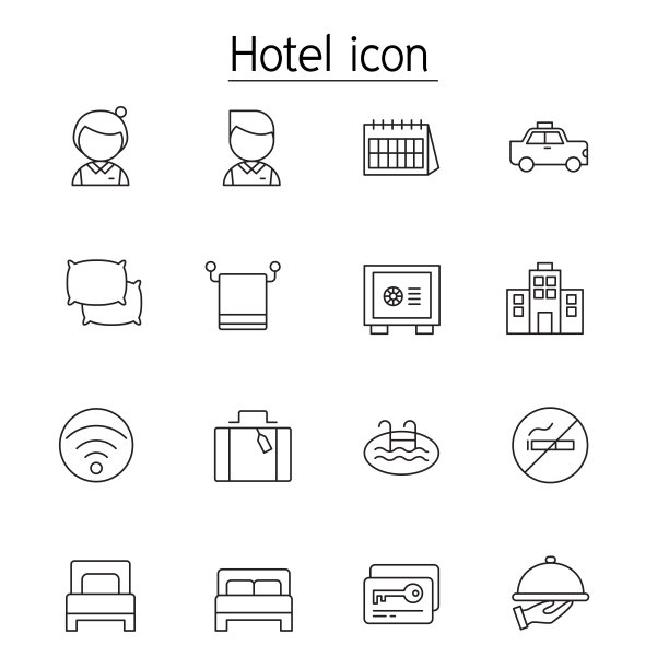 酒店饭店logo设计