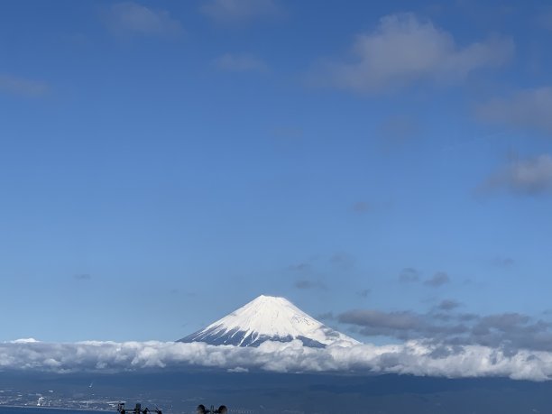 壮丽的富士山