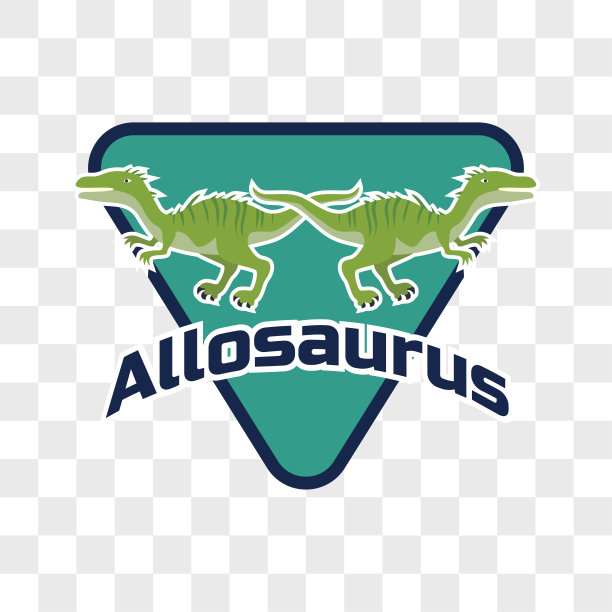 动物标志恐龙logo