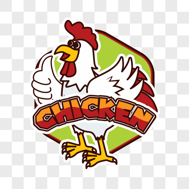 公鸡母鸡logo