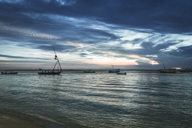 海上蓝天