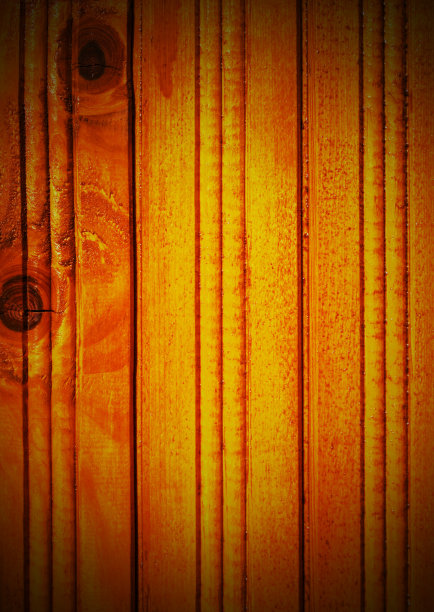 原木装饰墙面