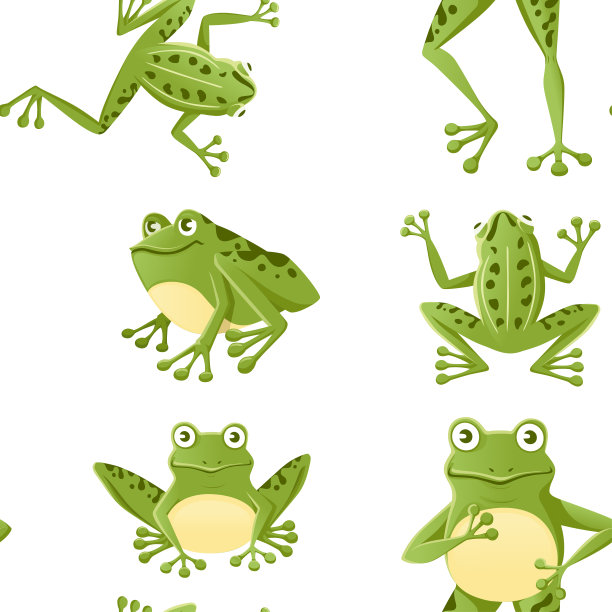 牛蛙插画