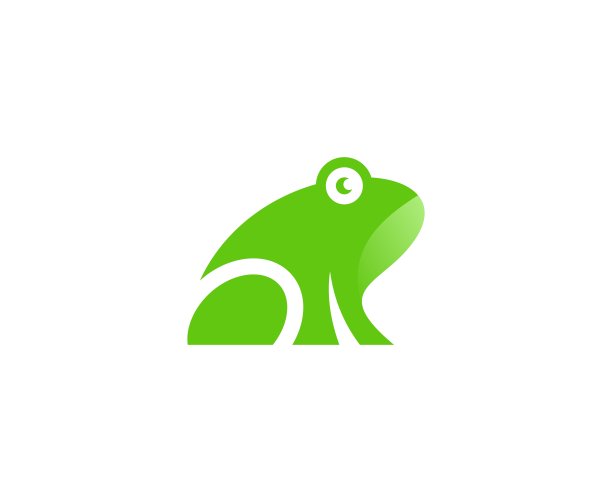 青蛙卡通logo
