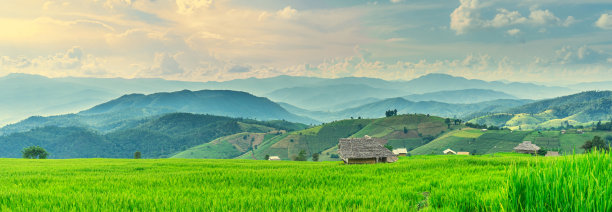 旅游景点自然景观山丘