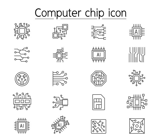 电脑配件logo