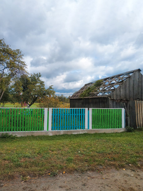 阴森林中小屋