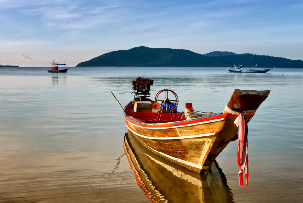 海边垂钓,钓鱼,渡假