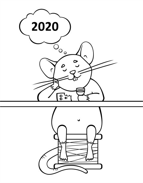 2020卡通鼠