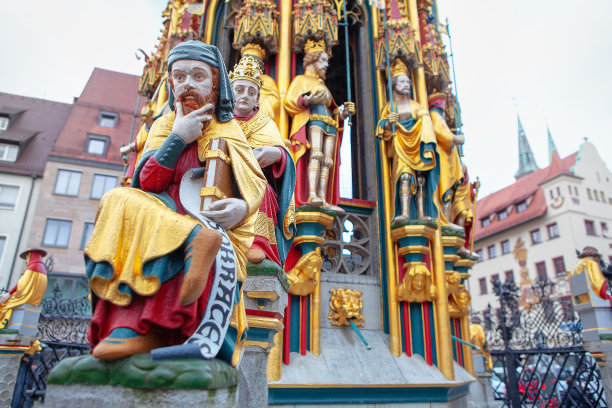 德国历史人物雕塑