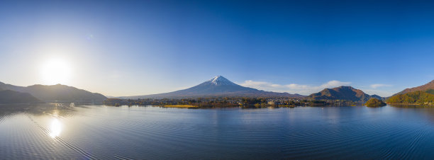 富士山城市风光