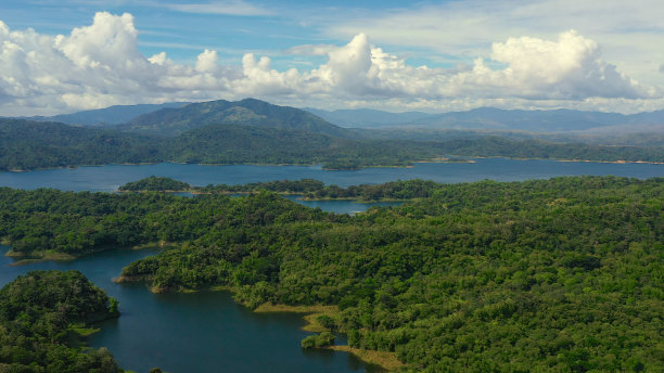 山湖俯瞰山湖俯视