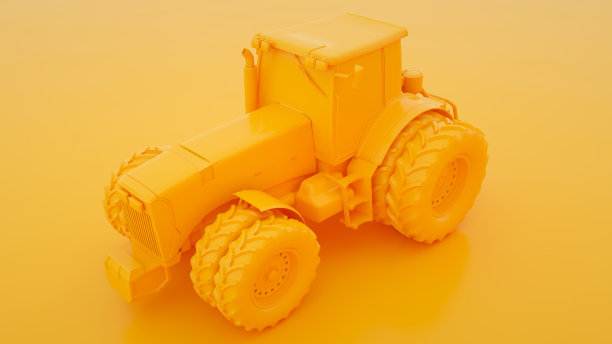 农业各种工程车模型