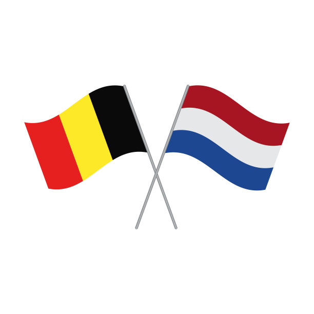 比利时旅游宣传插画